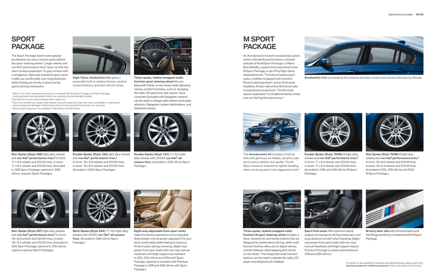 2011 BMW 3-Series Sedan Brochure Page 5